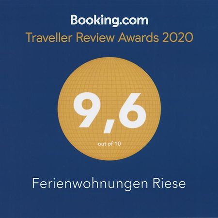 Ferienwohnungen Riese - Weitblick 阿恩斯贝格 外观 照片